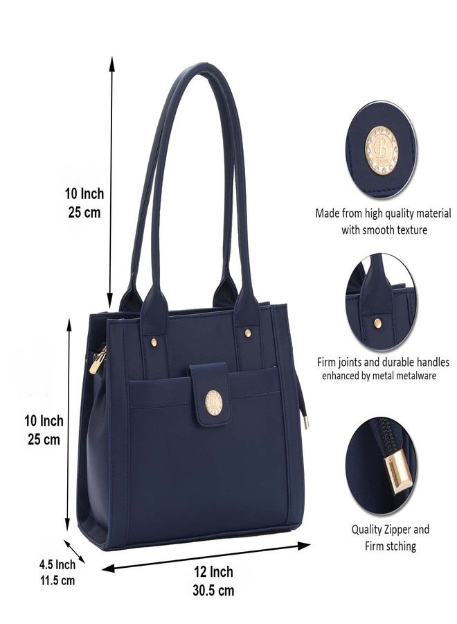 Airish Handbag Shoulder Bag For Girls & Women, Blue - Image 2